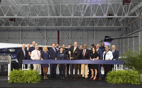 Gulfstream Opens $150M Service Center Expansion at KSAV