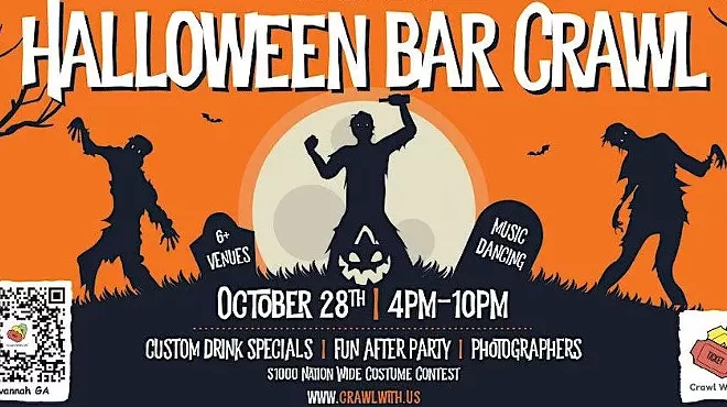 Image: Halloween Bar Crawl - Savannah - 6th Annual