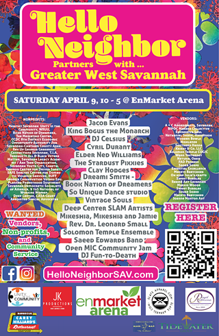 Image: Hello Neighbor & Greater West Savannah Spring Unity Festival