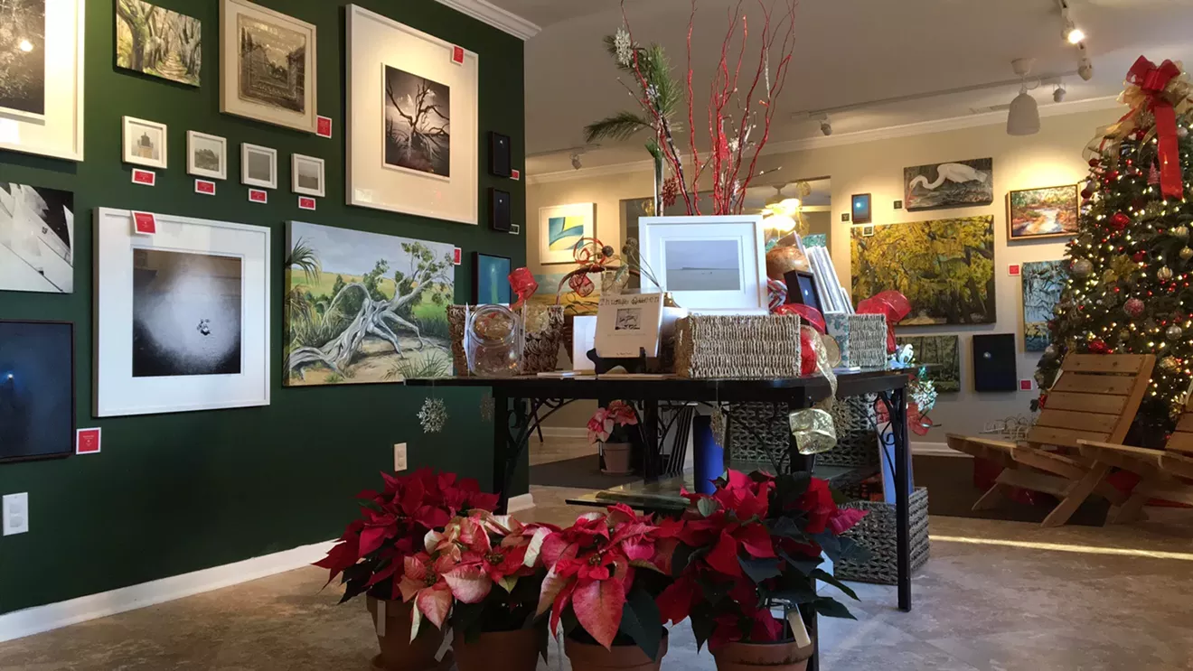 Holiday Artist Collective 2021 opens December 2, and ends January 15, 2022.