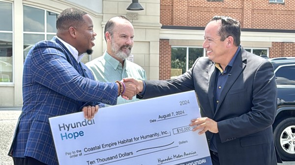 Hyundai Hope Check Presentation to Habitat for Humanity