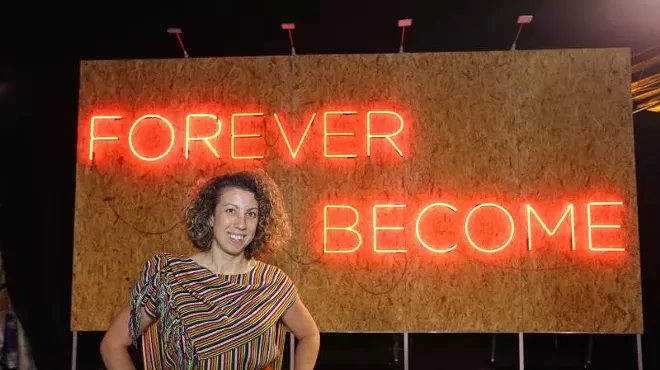 Image: In the now with Alicia Eggert at PULSE Art + Technology Festival