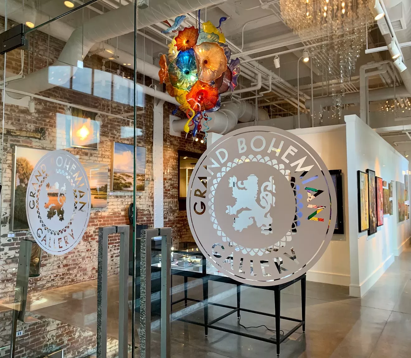 A glimpse of our stunning, industrial space.