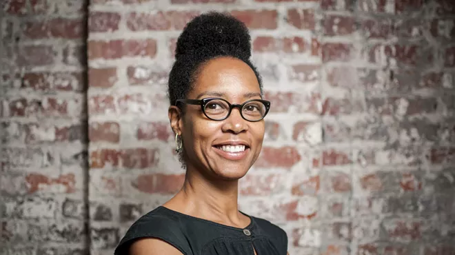 Image: Lawrence Lecture with artist Sonya Clark