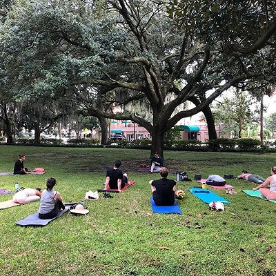 Live Yoga comes to Forsyth Park