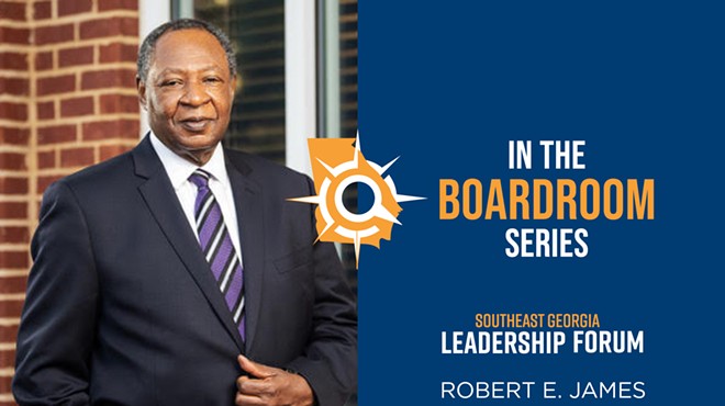 Living History: Carver State Bank President & CEO Robert E. James is “In the Boardroom” with Southeast Georgia Leadership Forum