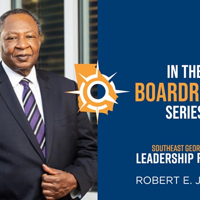 Living History: Carver State Bank President & CEO Robert E. James is “In the Boardroom” with Southeast Georgia Leadership Forum