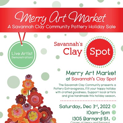 Merry Art Market at Savannah's Clay Spot