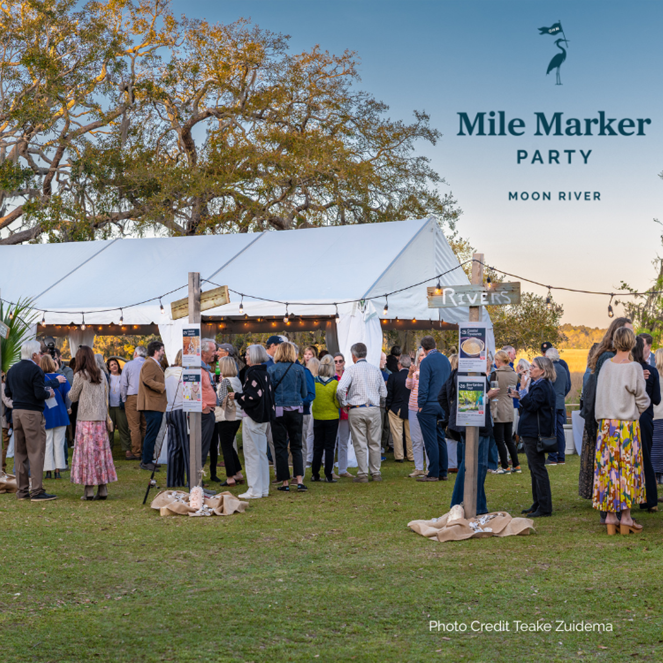 One Hundred Miles' Mile Marker Party