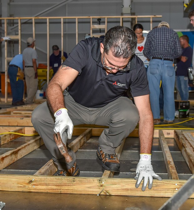 Mitsubishi Power Americas Hosts the Coastal Empire Habitat for Humanity for Inaugural Impact Impact Day