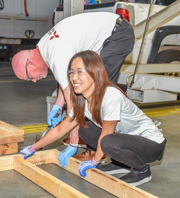 Mitsubishi Power Americas Hosts the Coastal Empire Habitat for Humanity for Inaugural Impact Impact Day