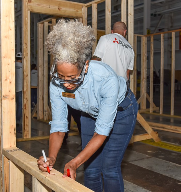 Mitsubishi Power Americas Hosts the Coastal Empire Habitat for Humanity for Inaugural Impact Impact Day