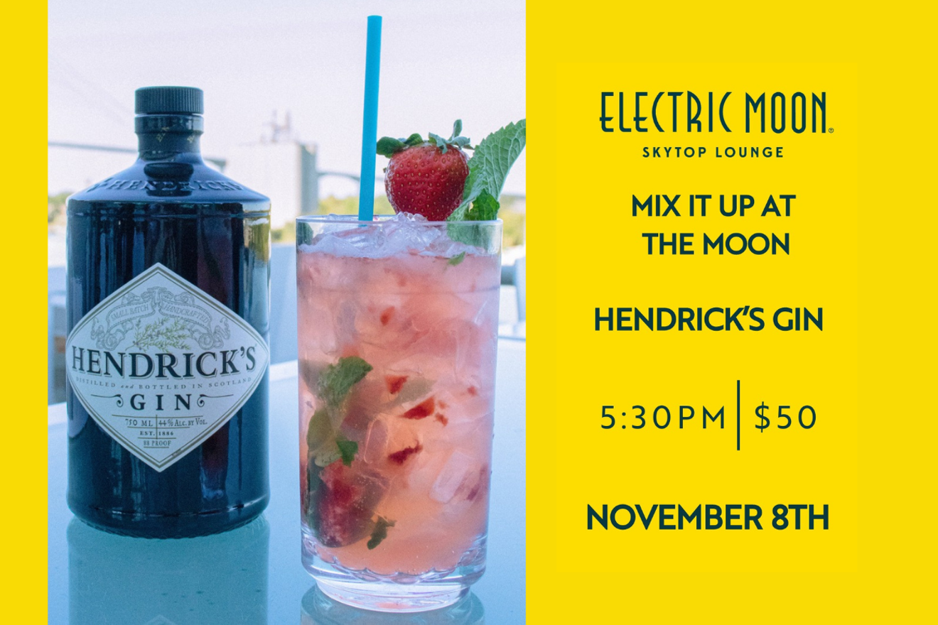 "Mix It Up at the Moon" Mixology Class feat. Hendrick's Gin