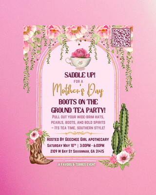 Image: Mothers Day "Boots On The Ground" Tea Party