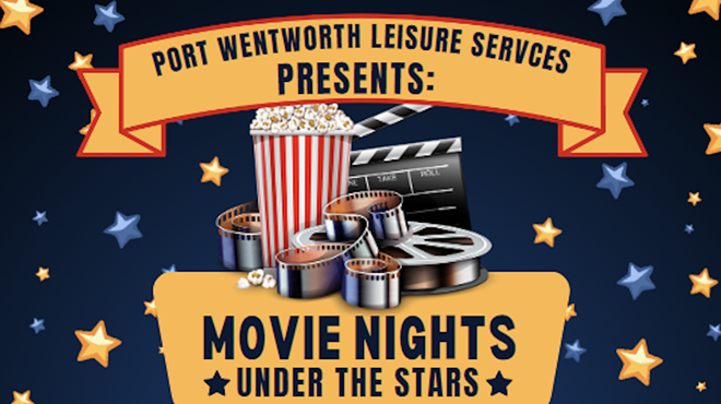 Image: Movie Nights Under the Stars presented by Port Wentworth Leisure Services
