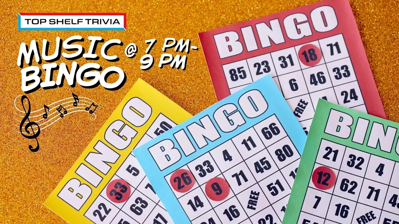 Music BINGO Thursdays with Top Shelf Trivia