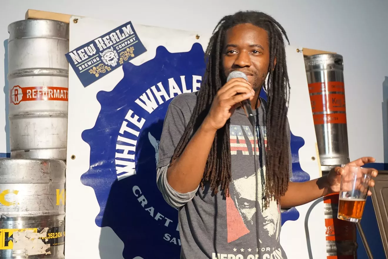 Local favorite comedian Jerrod Smith competes in the 1st Comedy Draft