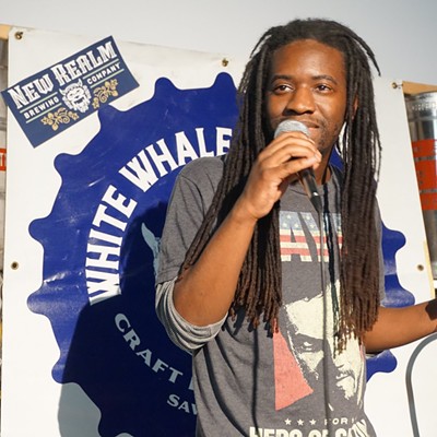 Local favorite comedian Jerrod Smith competes in the 1st Comedy Draft