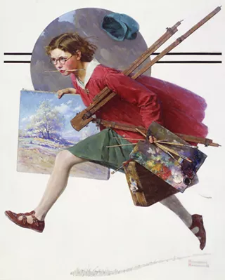 Image: Norman Rockwell & Peers: Illustrating Childhood