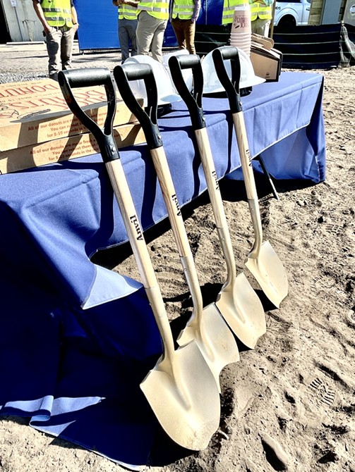 Omega Construction Groundbreaking Ceremony for The Lowe at Montgomery Street
