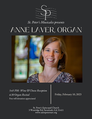 Image: Organ Recital- Anne Laver