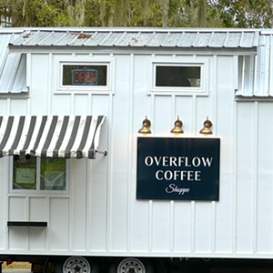 Overflow Coffee sets up Shoppe in Skidaway Community Church’s parking lot