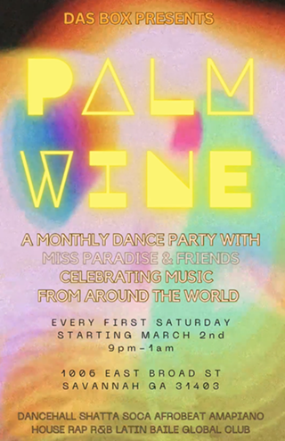 Image: Palm Wine - A Dance Party Hosted by Miss Paradise