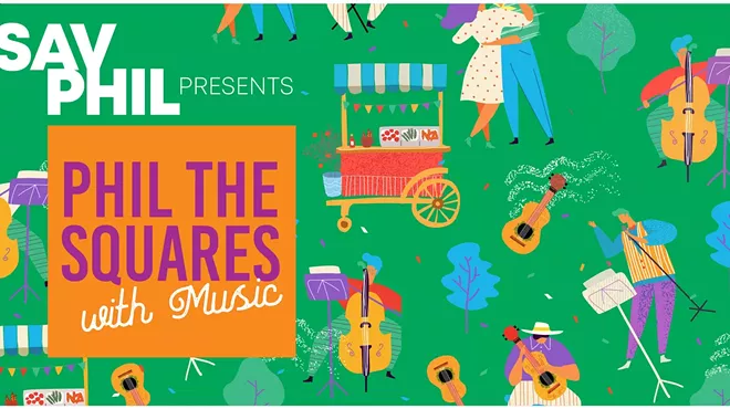 Image: Phil the Squares with Music: Celli