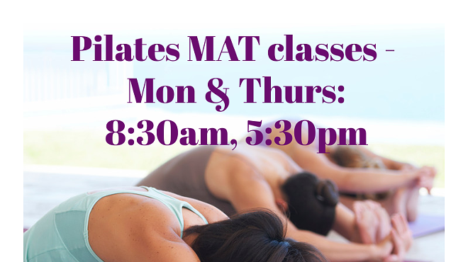 Image: Pilates MAT Classes