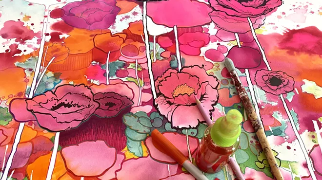 Image: Pollen: A Celebration of Spring in Mixed Media