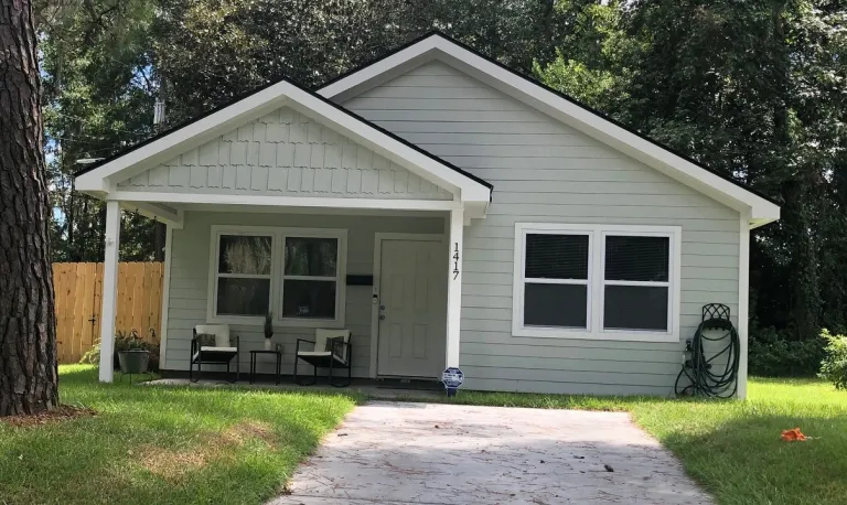 Global Investment Traders built this home at 1417 E. 55th St. after purchasing the property from the land bank for $48,300. GIT sold the home in May for $277,500. | Eric Curl