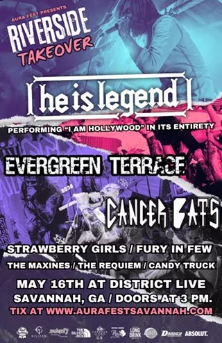Image: Riverside Takeover with He is Legend, Evergreen Terrace, and More
