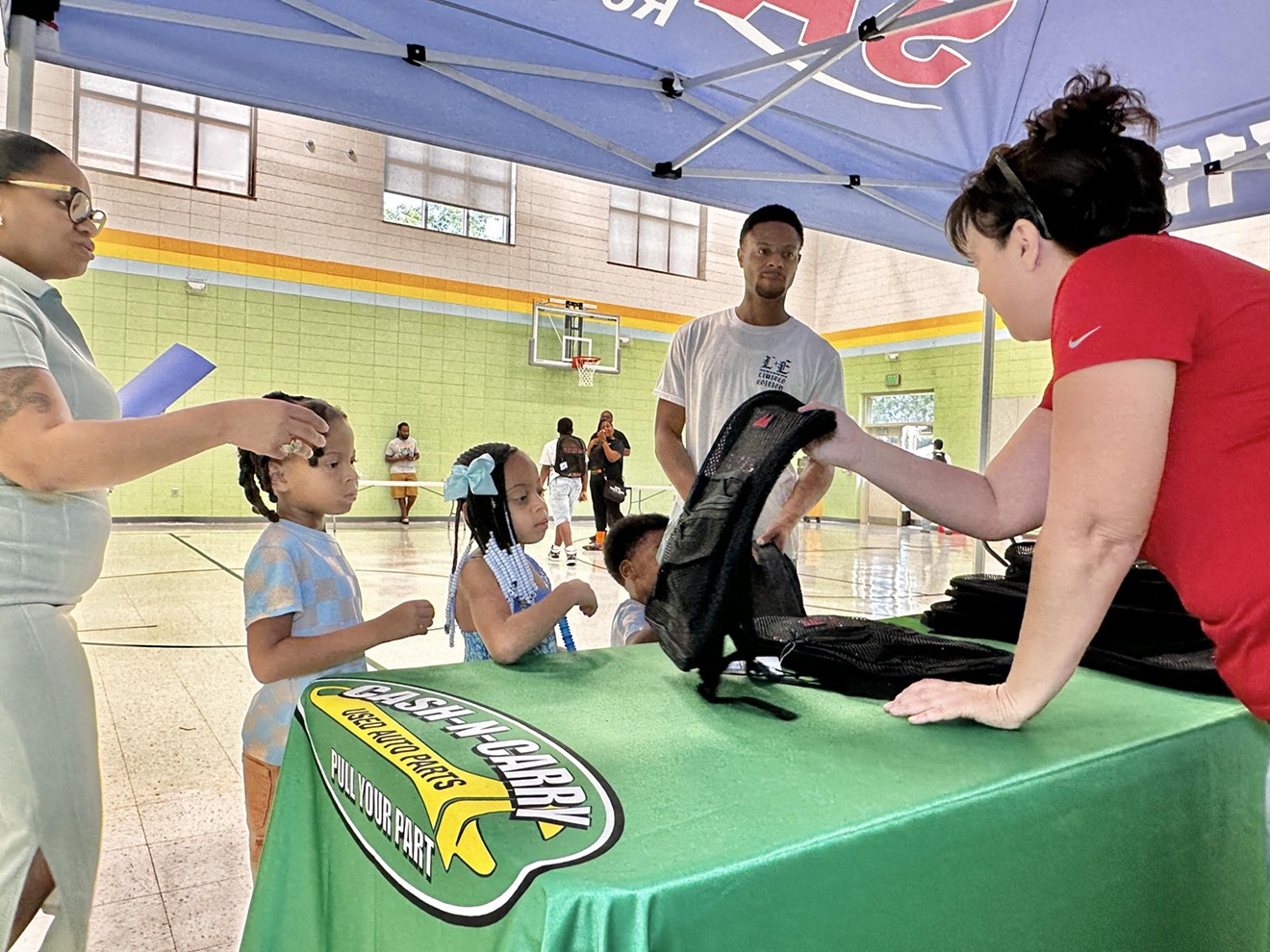 SA Recycling Savannah Staley and Cash and Carry Host Back to School Event for Haven Elementary