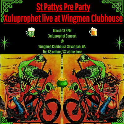 SAINT PATTYS PARTY MARCH 13 @ WINGMEN CLUBHOUSE