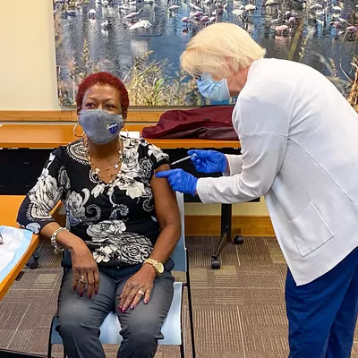 Image: Savannah and Chatham County officials encourage COVID-19 vaccination efforts