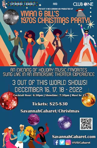 Image: Savannah Cabaret: Vivian & Bill's 1970s Christmas Party!