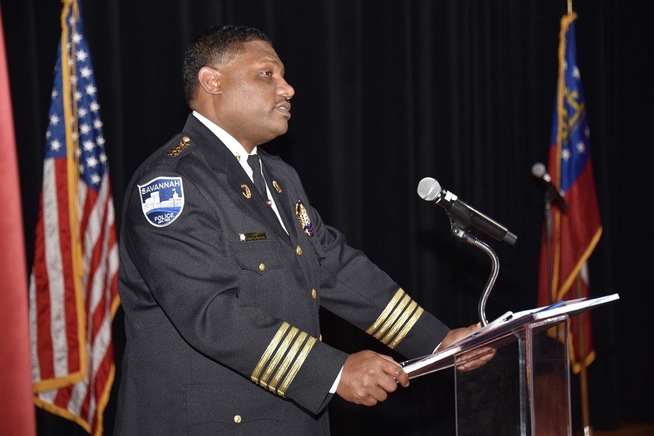 Savannah Police Department Swears In Police Chief Lenny Gunther