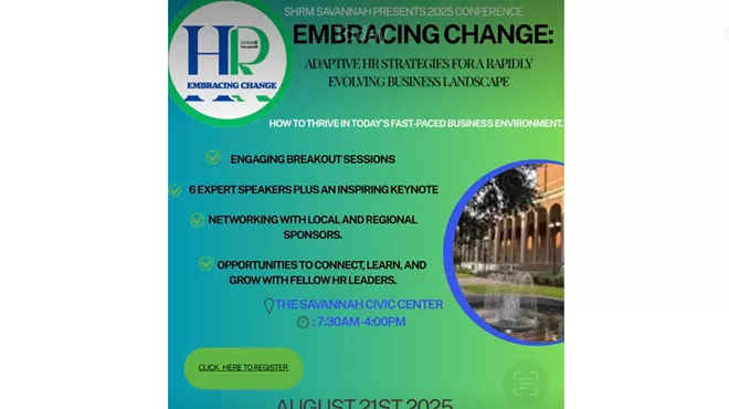 Image: SHRM Savannah Embracing Change Conference