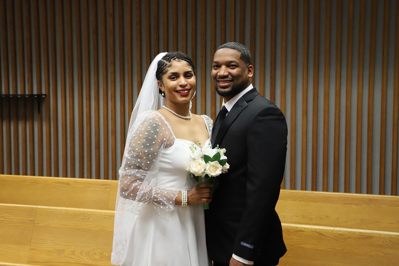 SLIDESHOW: Wedding photos from Valentine's Day at Chatham County Courthouse