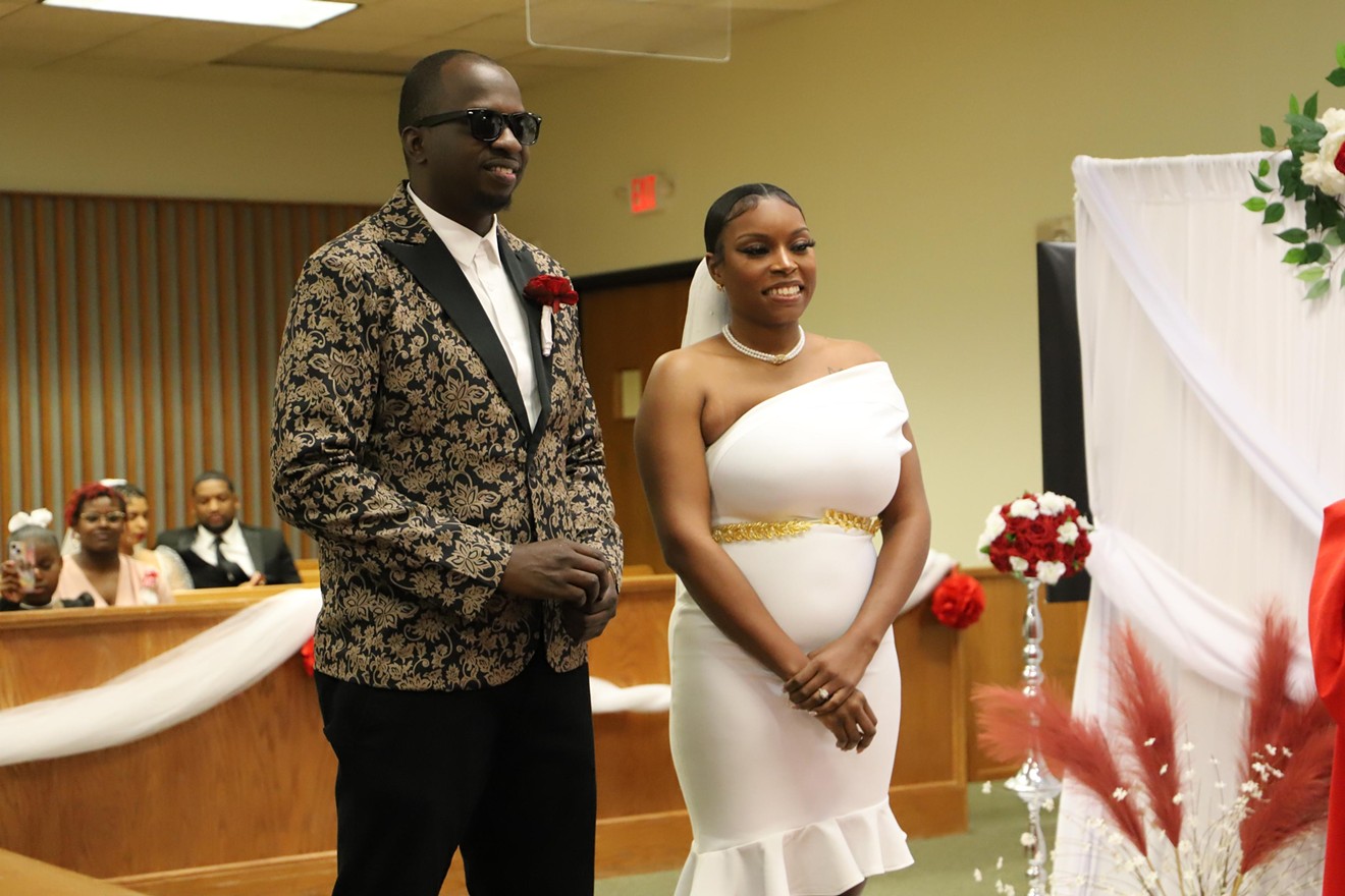 SLIDESHOW: Wedding photos from Valentine's Day at Chatham County Courthouse