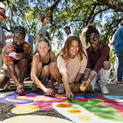 SOMETHING TO CHALK ABOUT: SCAD Sidewalk Arts Festival draws thousands
