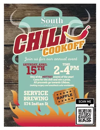 Image: South University Anesthesiologist Assistant Chili Cookoff