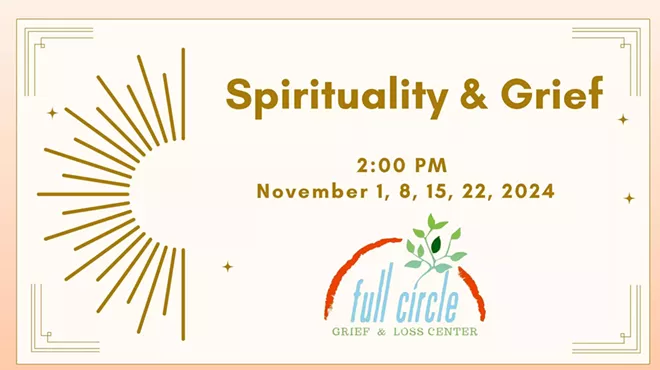 Image: Spirituality & Grief - a 4week session with Full Circle Grief & Loss