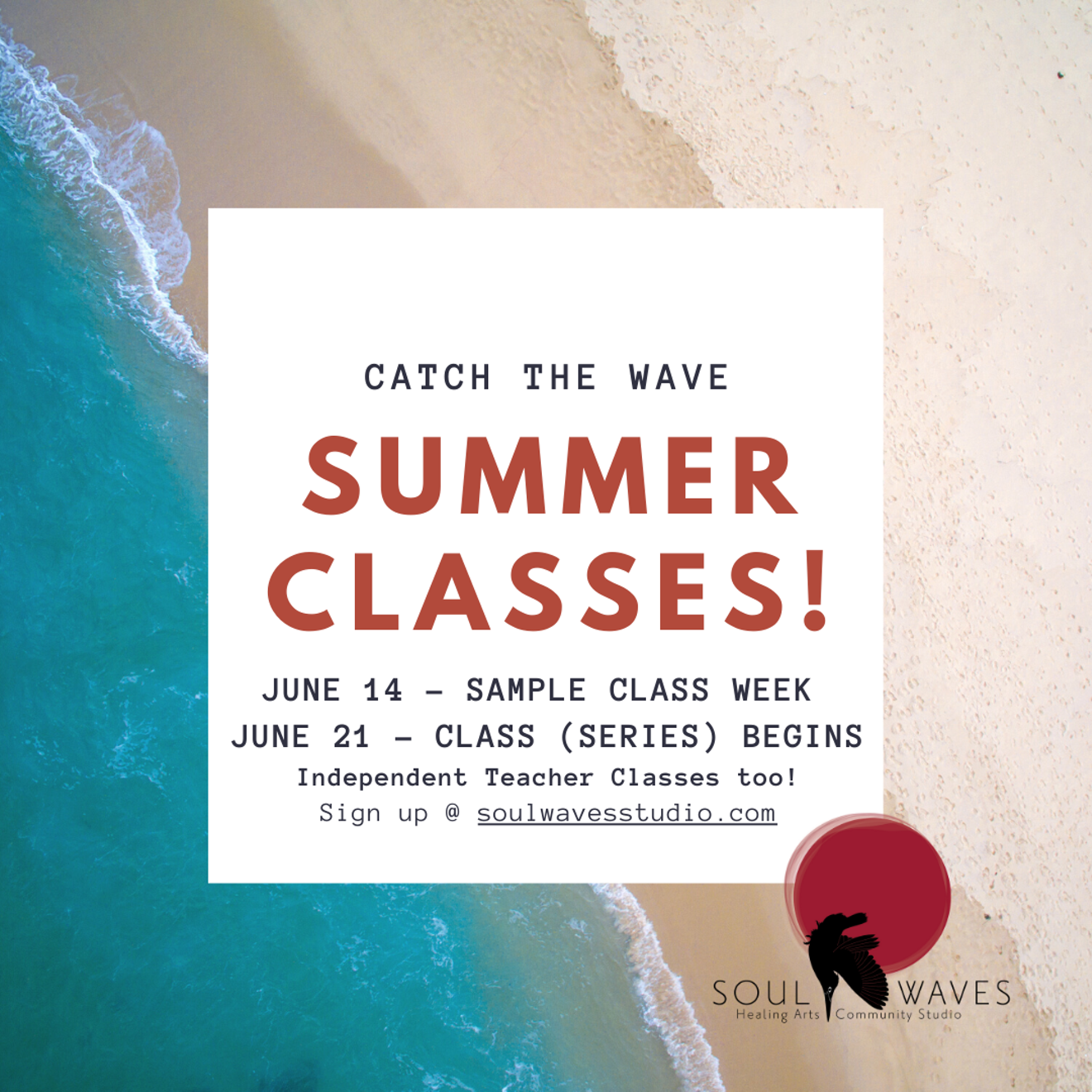 Summer Class Series and Sample Class Week
