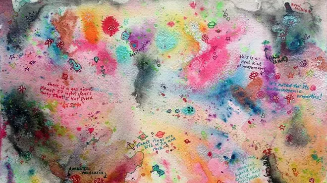 Image: Tamara Garvey's whimsy on display at Gallery Espresso