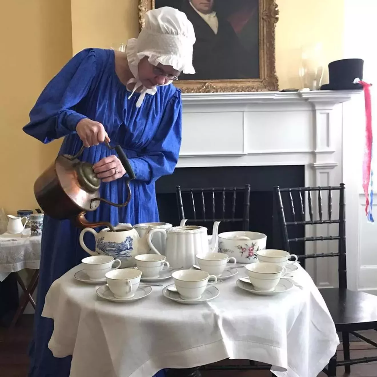 Tea at the Davenports' - March 2020