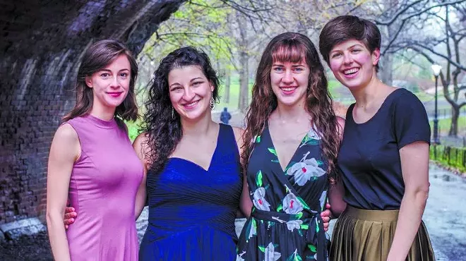 Image: The Desdemona Piano Quartet @Sulfur Studios and First Presbyterian Church