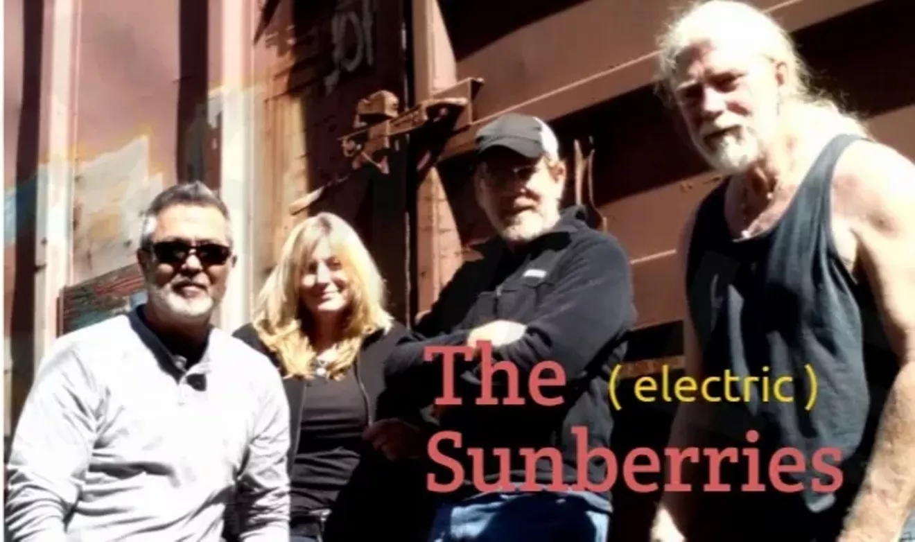 The Electric Sunberries are Matt Lee Shelly Grissette Danny Grissette and Danny Browning
