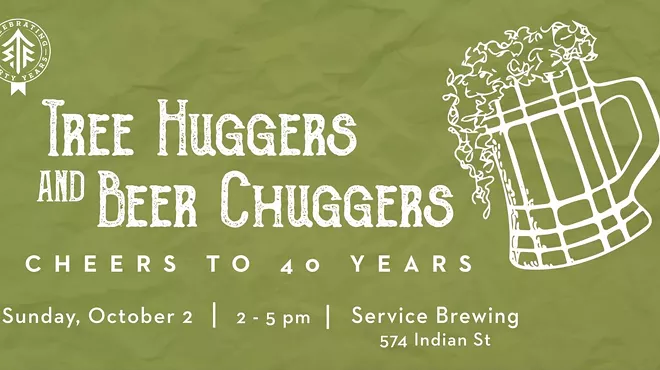 Image: Tree Huggers and Beer Chuggers