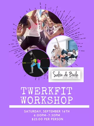 Image: TwerkFit Workshop at Salon de Baile Dance & Fitness Studio Pooler, GA